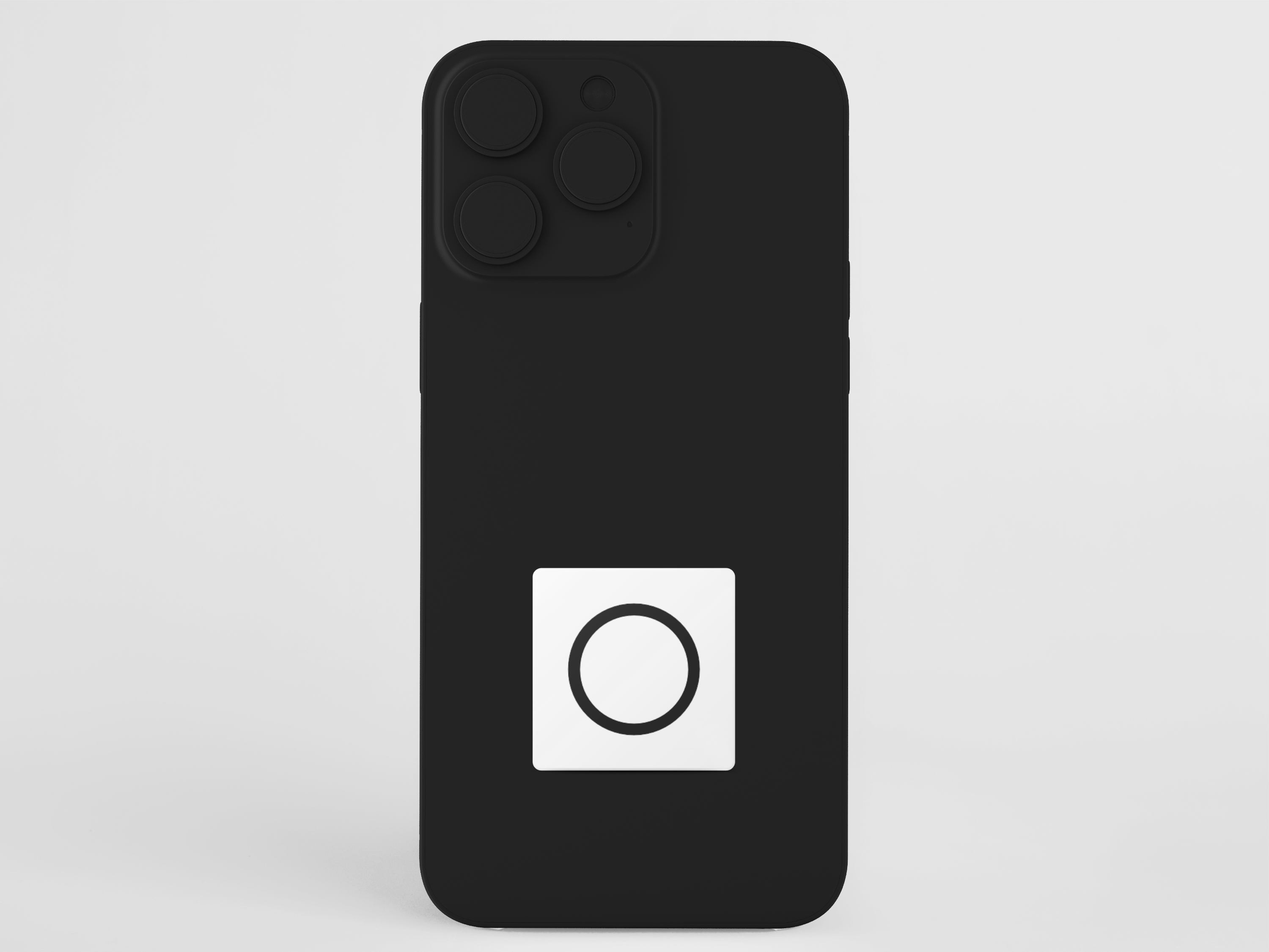 White Square Tag